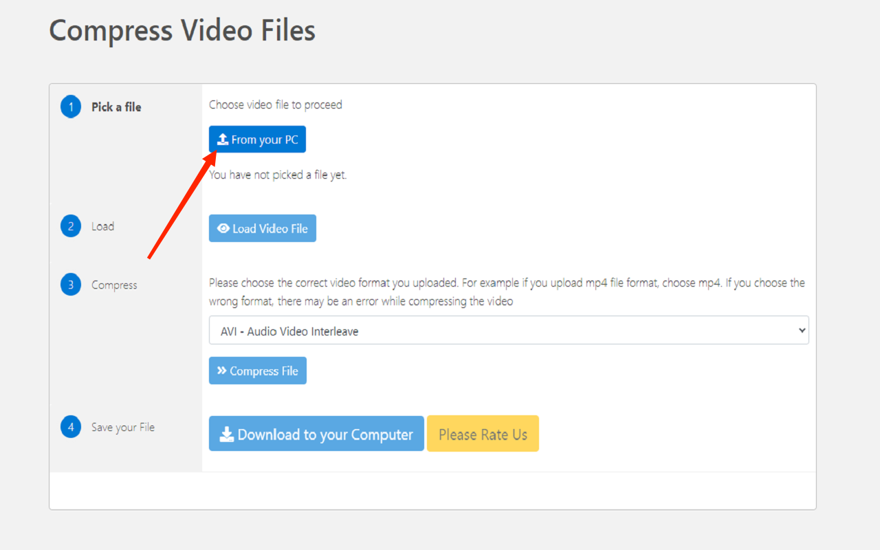 Compress Video Files 插件使用教程