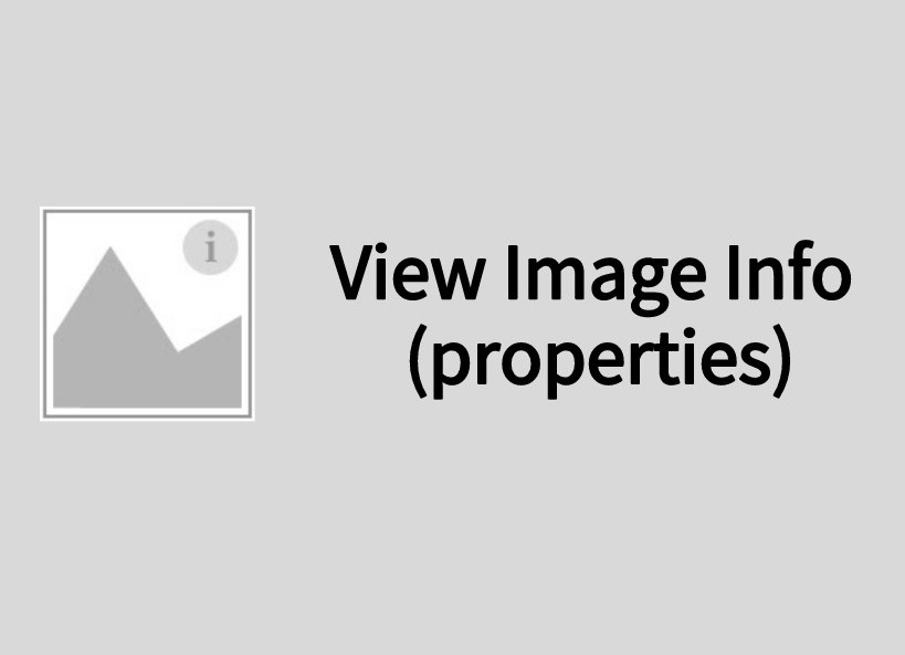 View Image Info (properties)插件，在线图像信息查看助手
