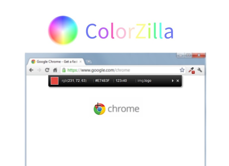 Colorzilla插件，网页色彩提取工具