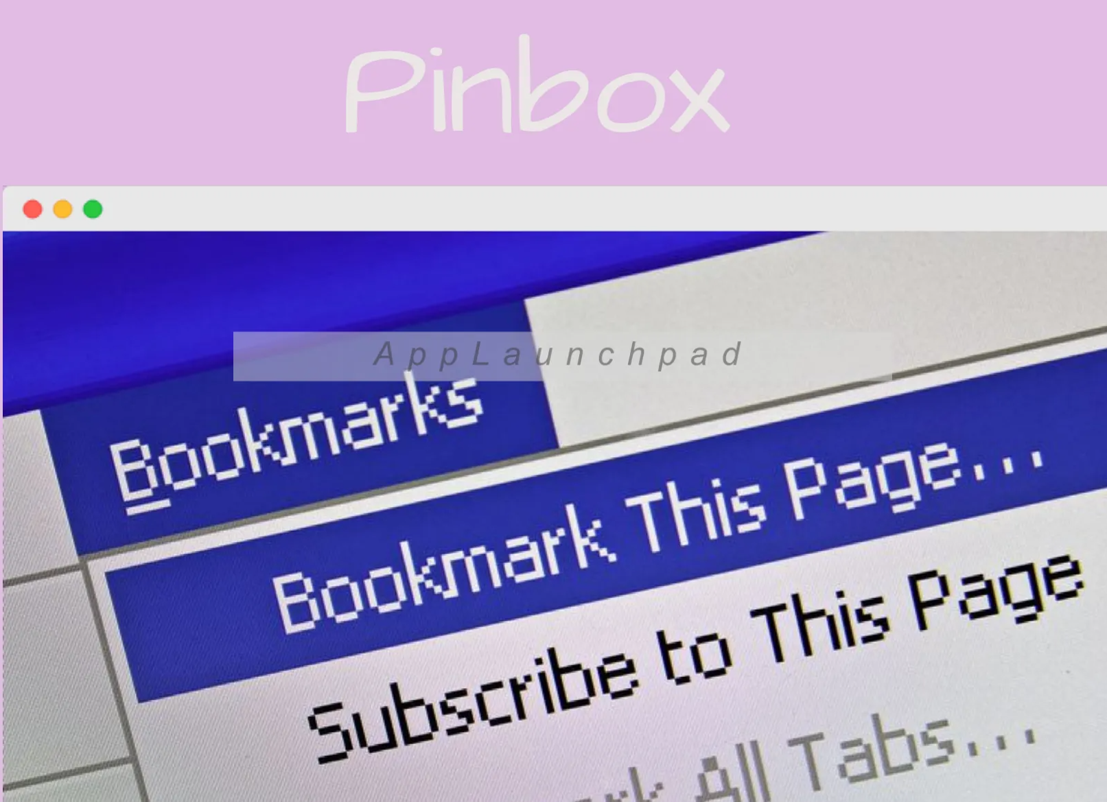 Pinbox插件，跨平台网络收藏夹