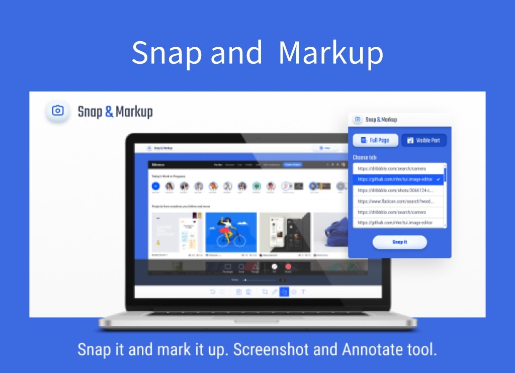 Snap and Markup插件，免费屏幕截图与注释工具