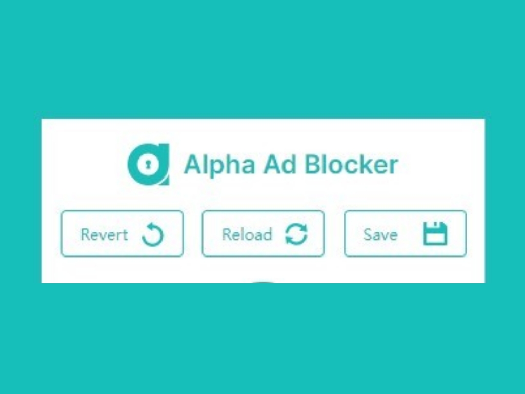 Alpha Adblocker 插件使用教程