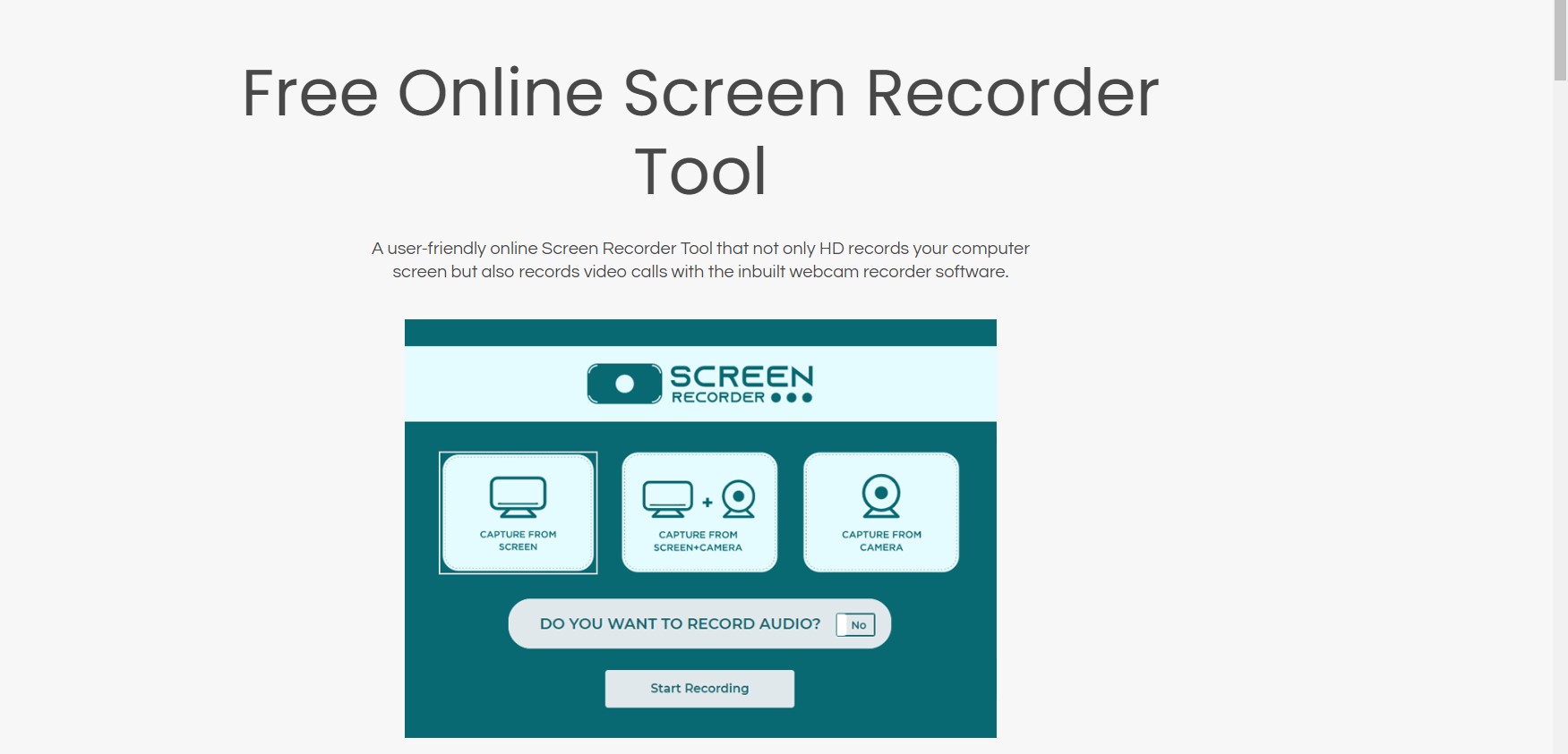 Screen & Webcam recorder 插件使用教程
