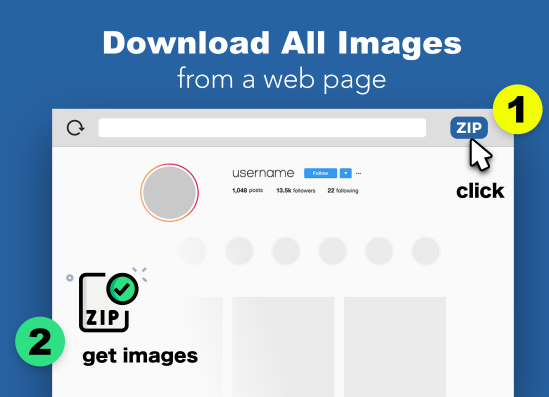 Download All Images插件，网页图片批量打包下载工具