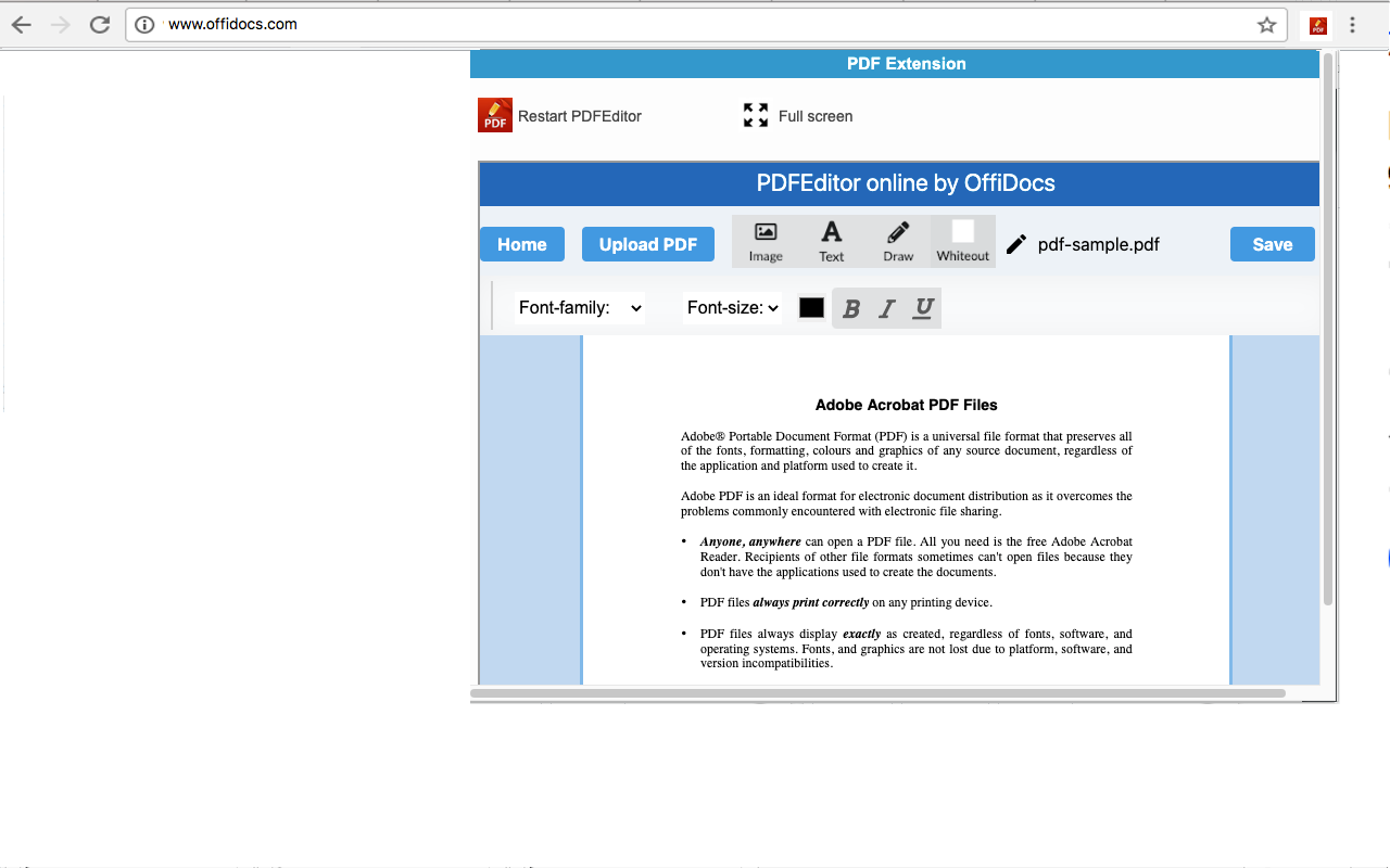 PDF 编辑器在线插件使用教程