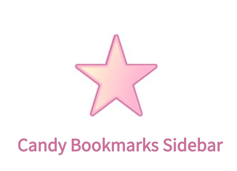 Candy Bookmarks Sidebar插件，侧边栏书签管理工具