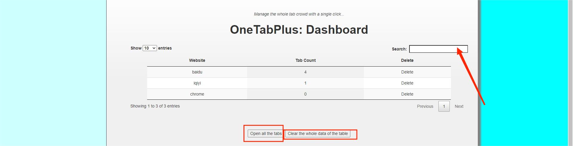 OneTabPlus 插件使用教程
