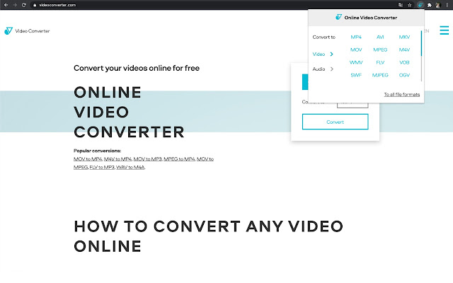 Online Video Converter 插件使用教程