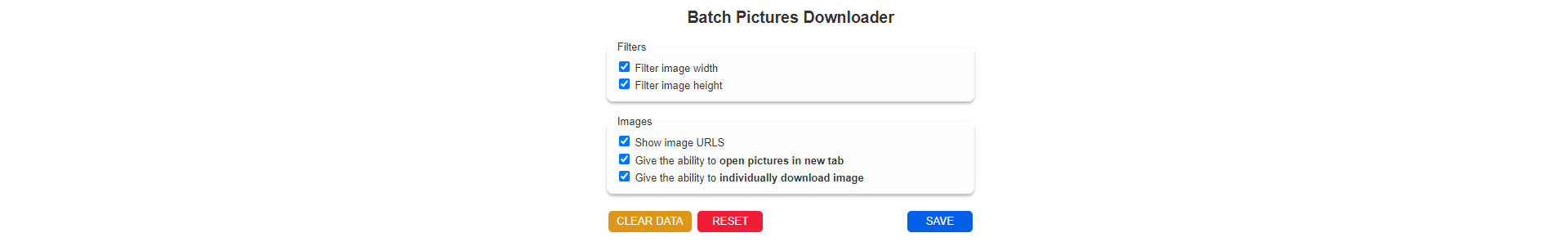 Image Downloader 插件使用教程