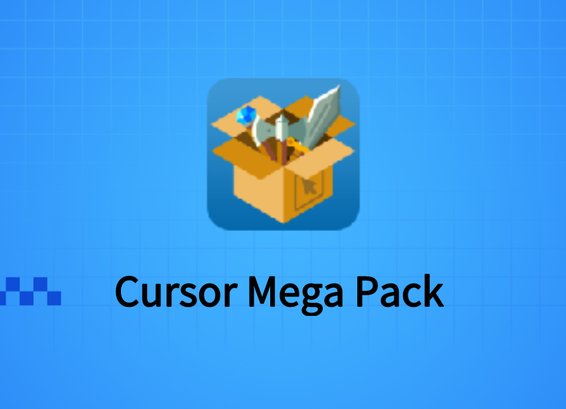Cursor Mega Pack插件，网页免费鼠标光标集合工具
