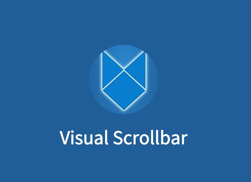 Visual Scrollbar插件，Chrome浏览器网页可视滚动条