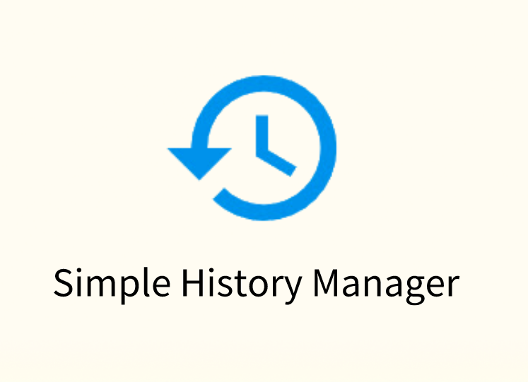 Simple History Manager插件，简单Chrome历史管理器