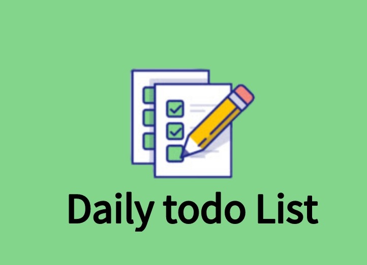 Daily todo List插件，网页每日待办任务清单