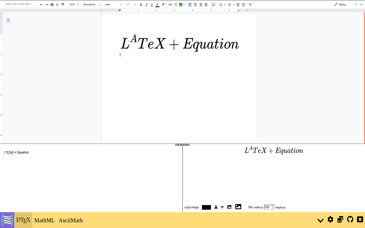 Math Equations Anywhere 插件使用教程