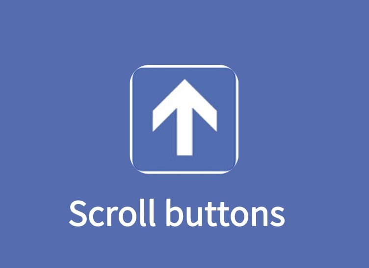 Scroll buttons插件，免费自定义网页滚动按钮