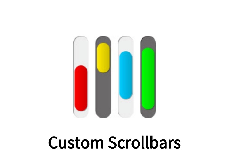 Custom Scrollbars插件，在线轻松自定义Chrome滚动条