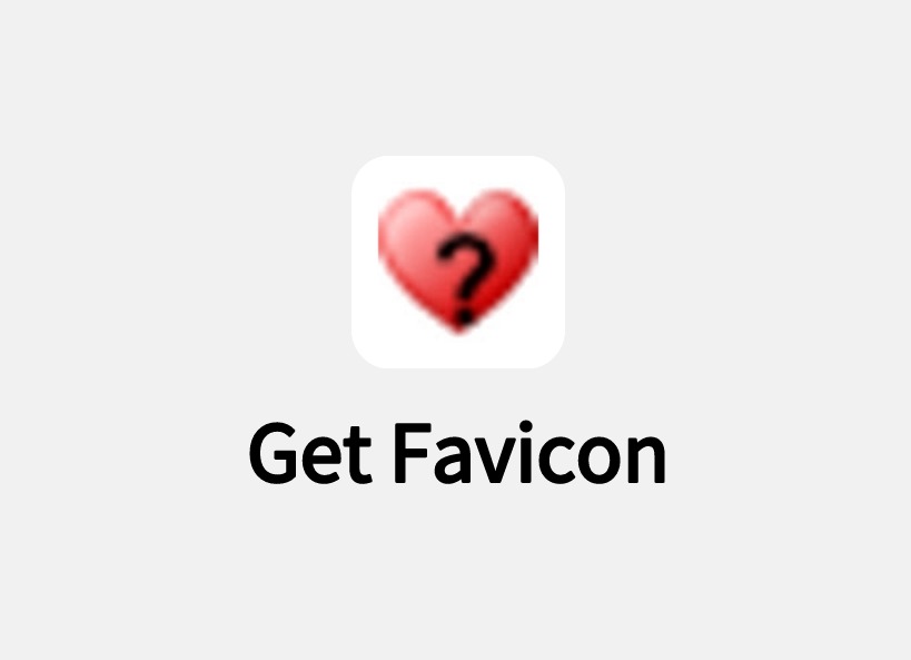 Get Favicon插件，快速获取网站Favicon小图标