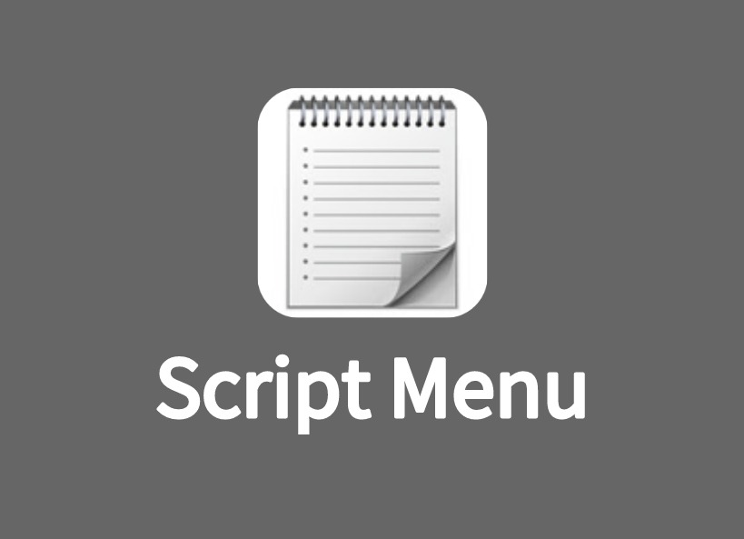 Script Menu插件，Chrome右键菜单栏自定义工具