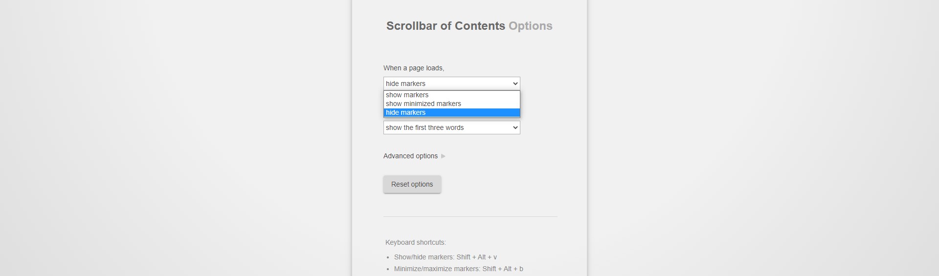 Scrollbar of Contents 插件使用教程