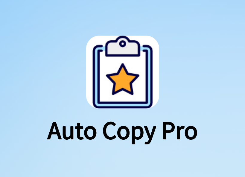 Auto Copy Pro插件，选中网页文字自动复制