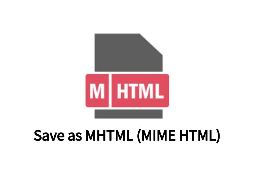 Save as MHTML (MIME HTML)插件，以单个HTM文件封装网页内容