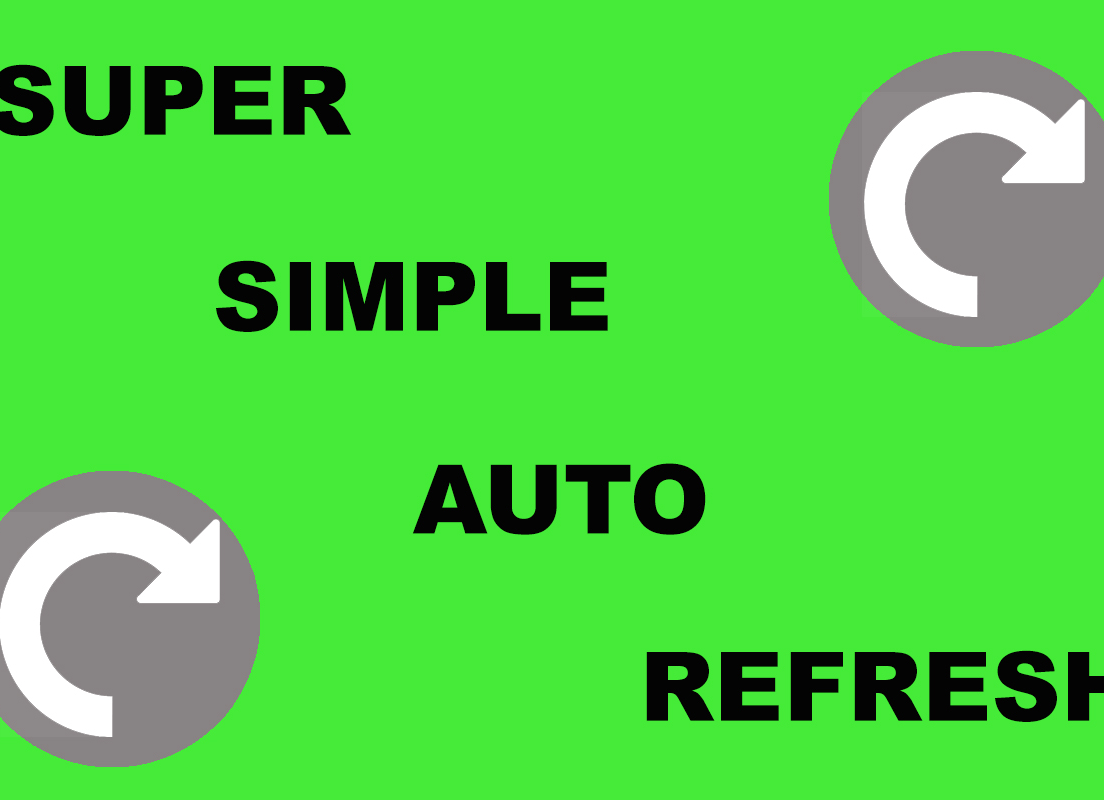 Super Simple Auto Refresh插件，简单网页自动刷新器