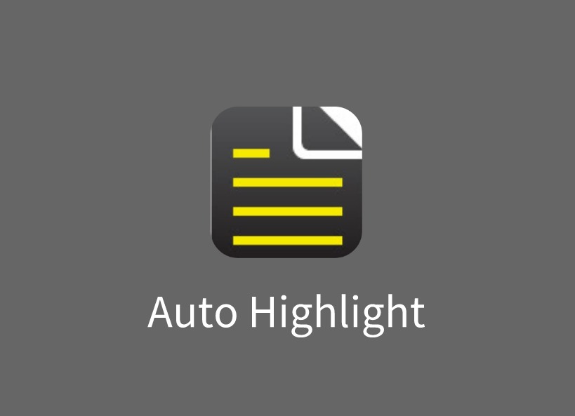 Auto Highlight插件，一键高亮网页英文文本