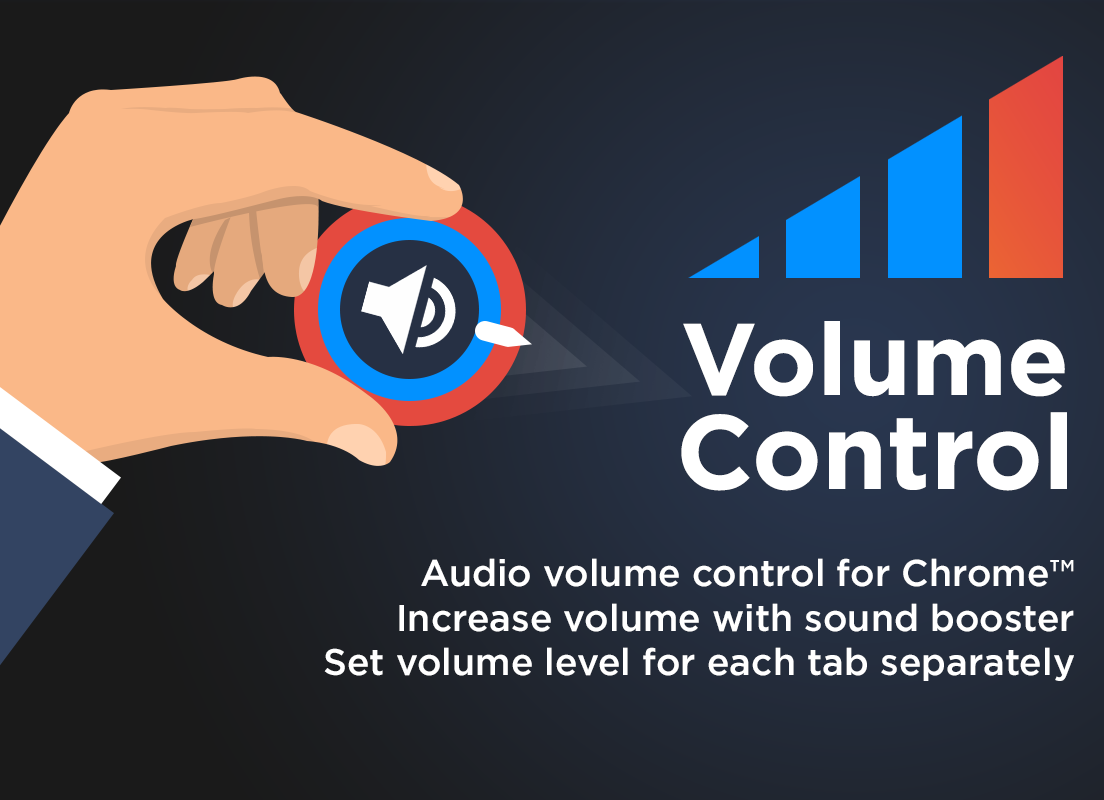 Volume Control插件，Chrome浏览器网页必备音量控制器