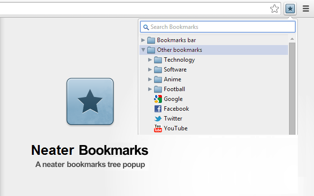 Neater Bookmarks 插件使用教程